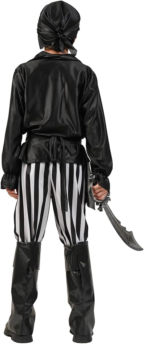 Kid's Boy Pirate Halloween Cosplay Costume
