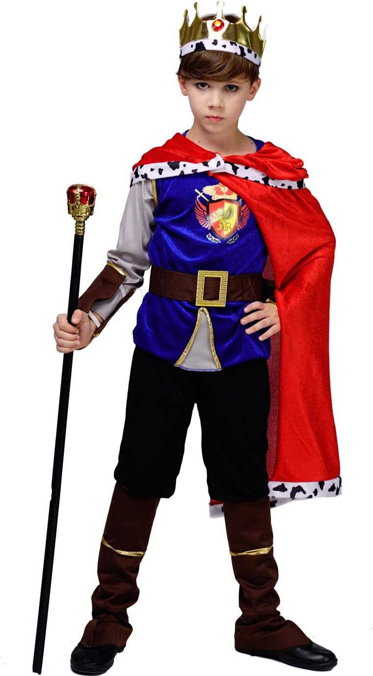 Kid's Boy Medieval Prince King Costume