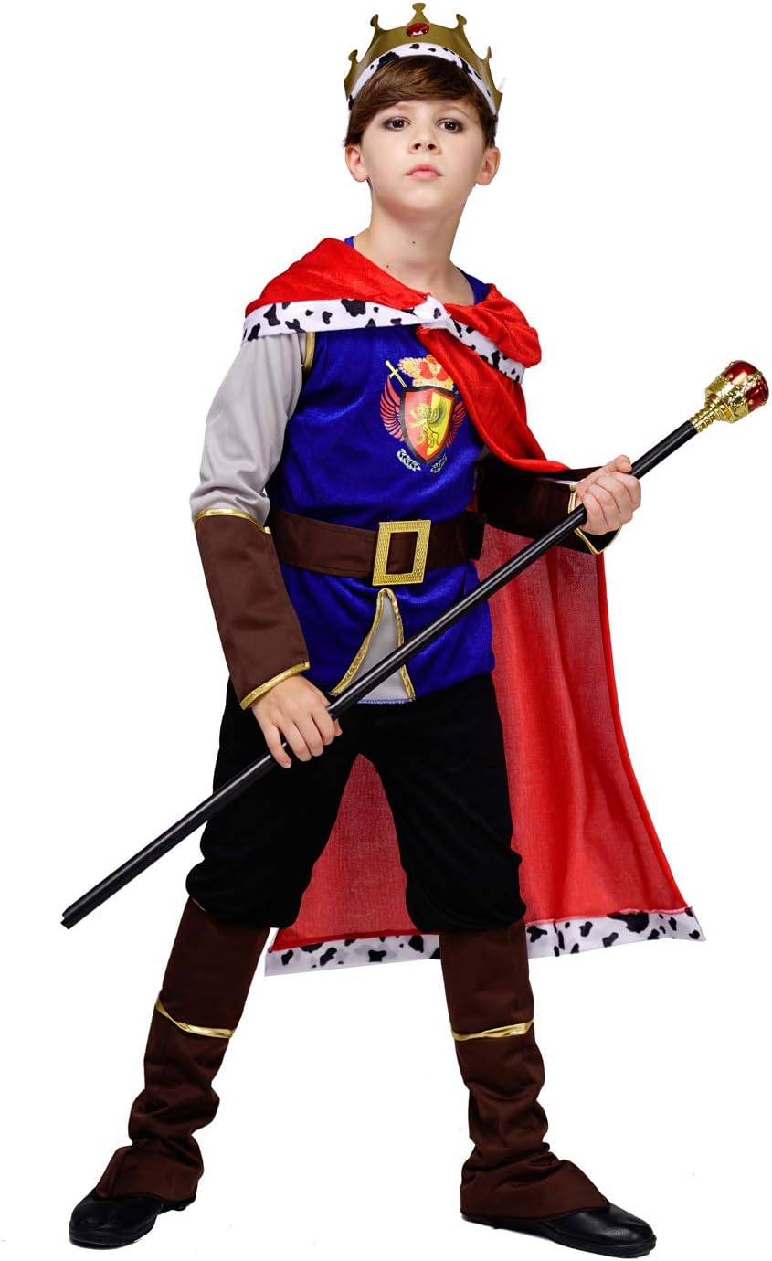 Kid's Boy Medieval Prince King Costume