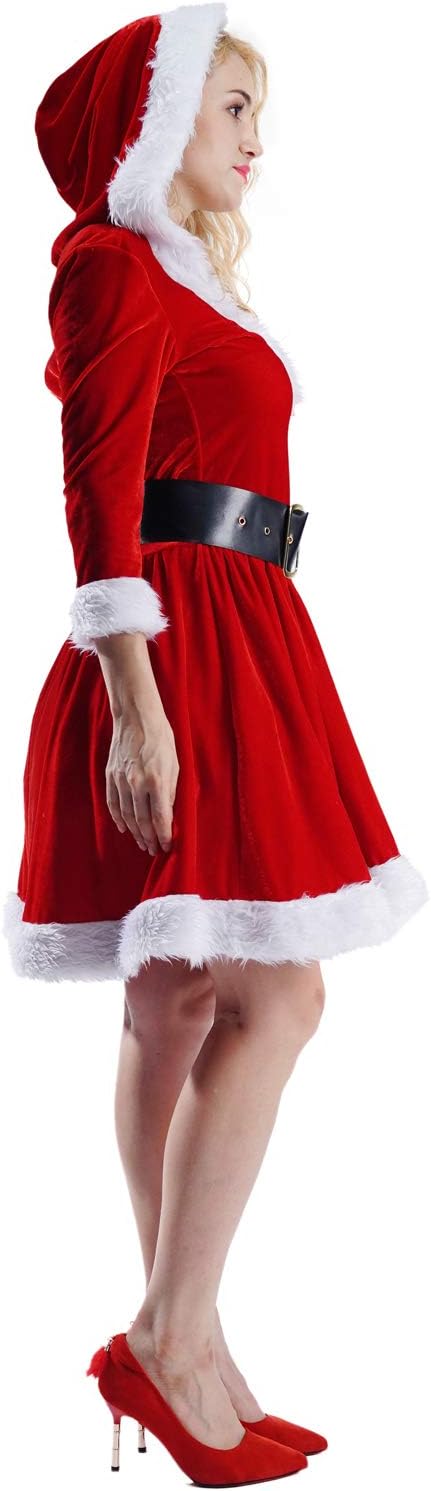 Disfraz de Miss Santa Claus para mujer adulta