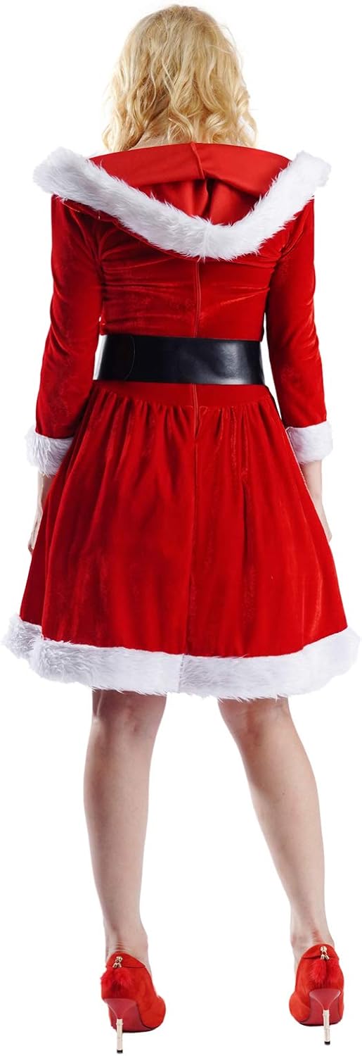 Disfraz de Miss Santa Claus para mujer adulta
