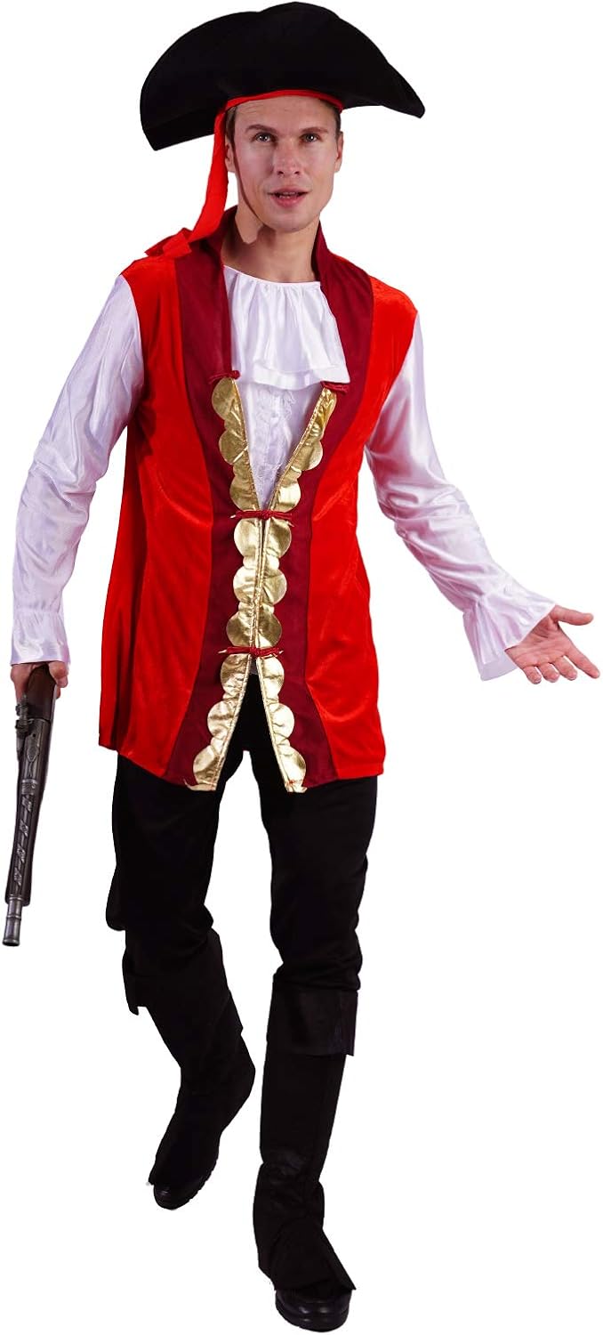 Adult Luxury Pirate Couples Costumes for Halloween Party