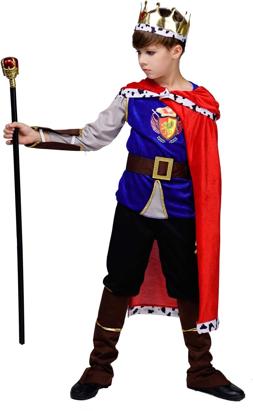 Kid's Boy Medieval Prince King Costume