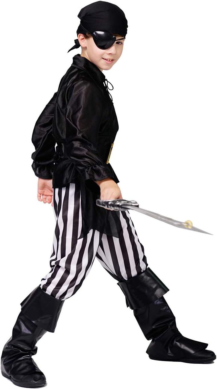 Kid's Boy Pirate Halloween Cosplay Costume