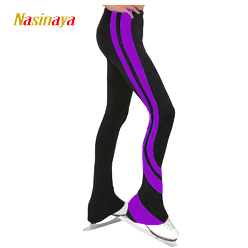 Figure Skating Competition Dress Women White Black Custom Rhythmic Gymnastics