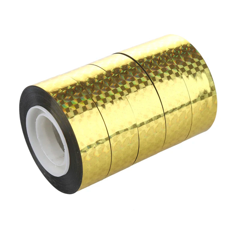 Holographic Prism Tape For Rhythmic Gymnastics Hoops And Sticks 5 Pack