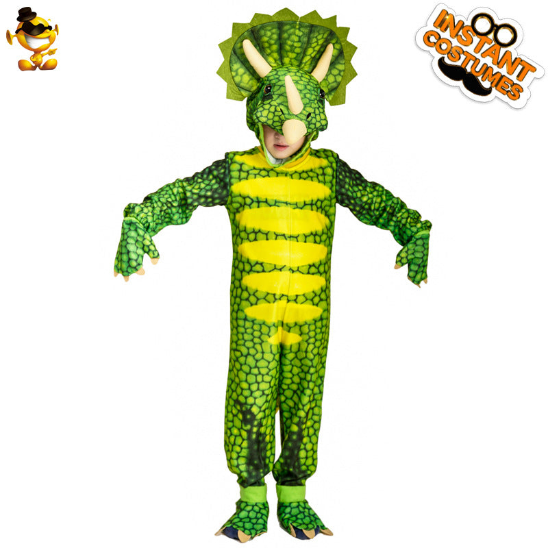 kids dinosaur costume for Halloween cosplay role play stage party performance