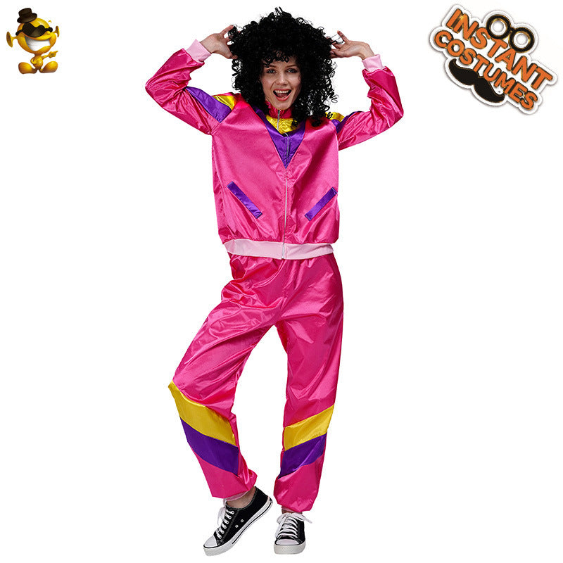 Men's hip hop party costume for dance performance, stage show, Halloween, and cosplay