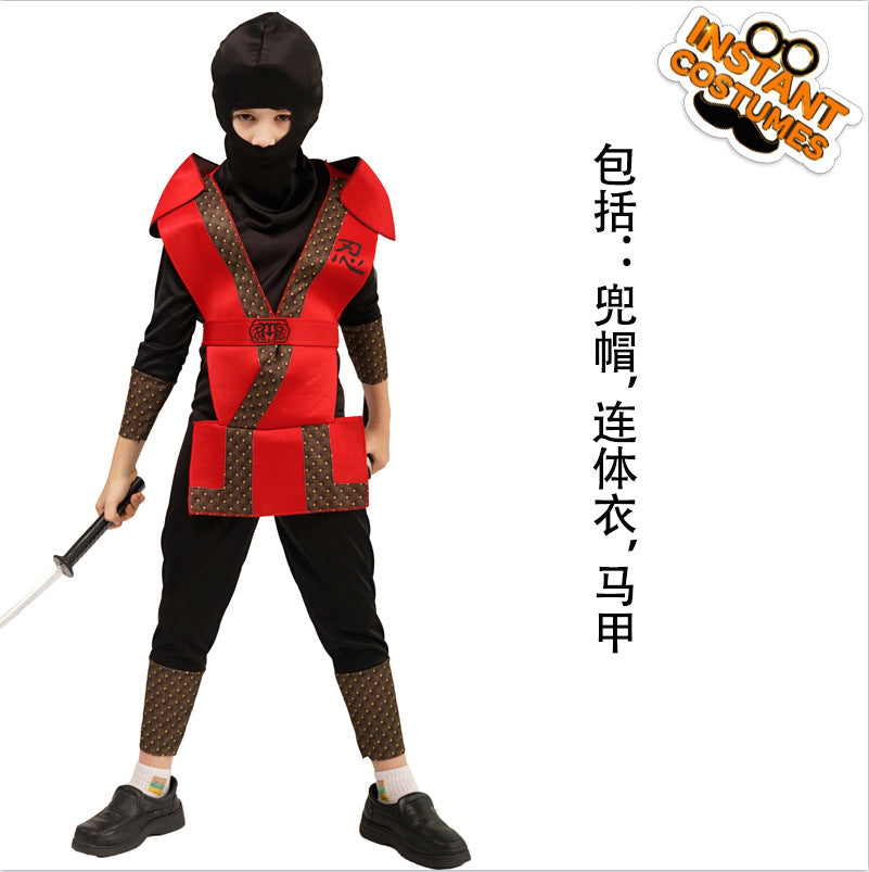 kids ninja costume for halloween cosplay role play childrens ninja outfit