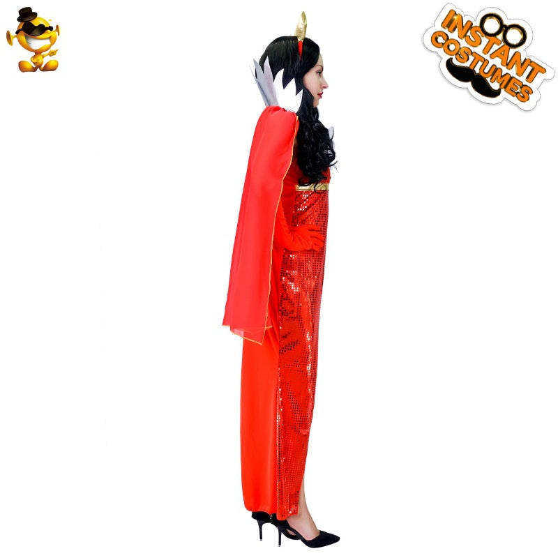 red devil costume for women halloween cosplay stage party performance outfit