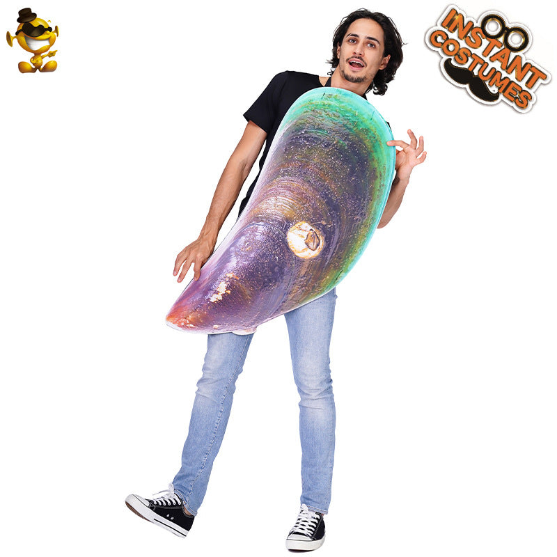 funny food print t-shirt for cosplay costume halloween party carnival