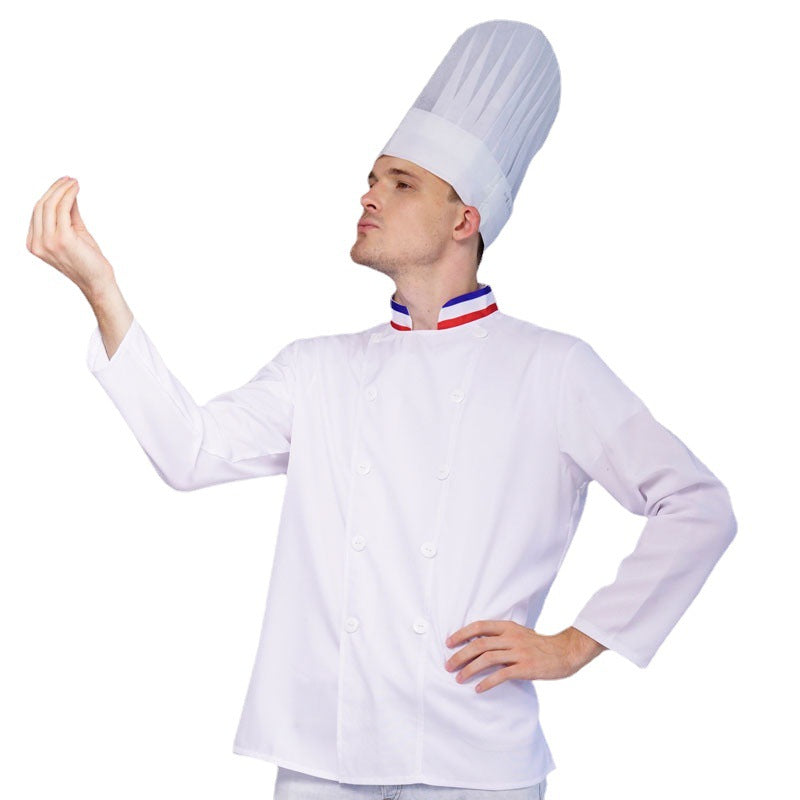 chef costume for men halloween cosplay role play cooking performance outfit
