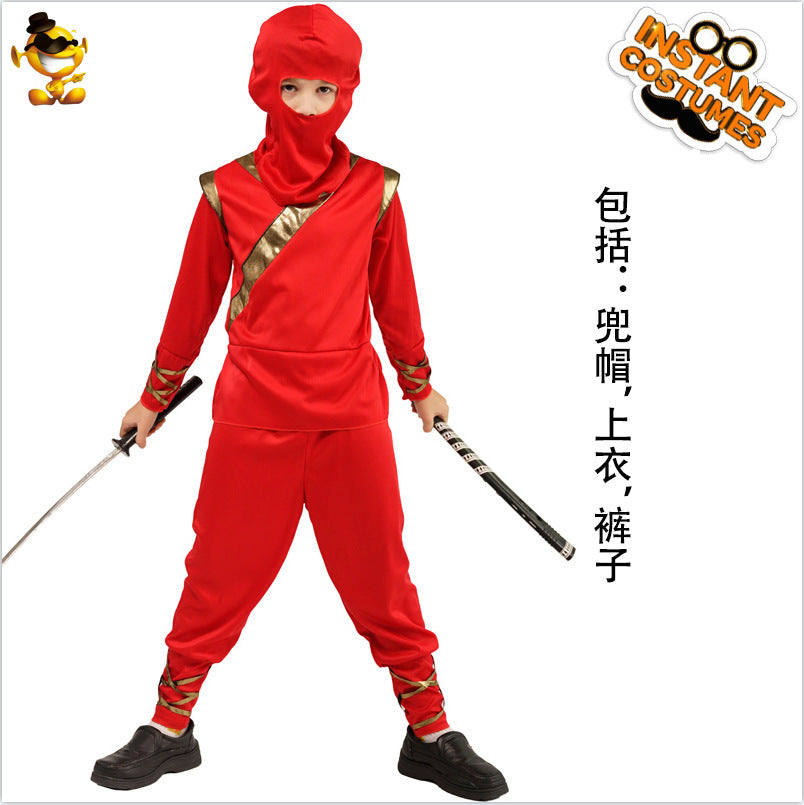 kids ninja costume for halloween cosplay role play childrens ninja outfit