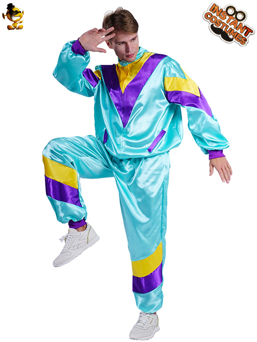 Men's hip hop party costume for dance performance, stage show, Halloween, and cosplay