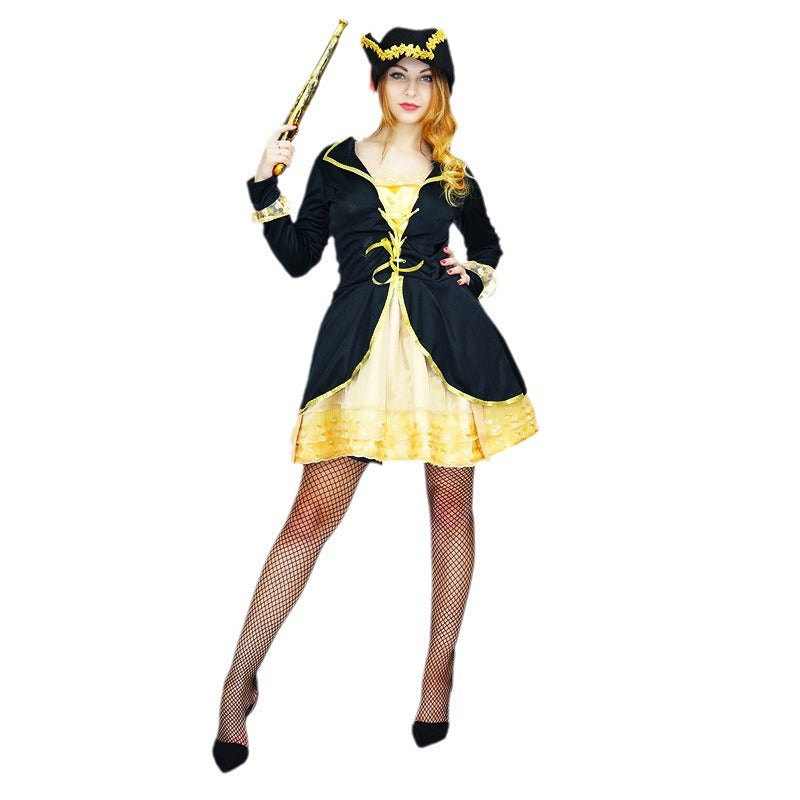 pirate costume for adults halloween cosplay party stage performance outfit