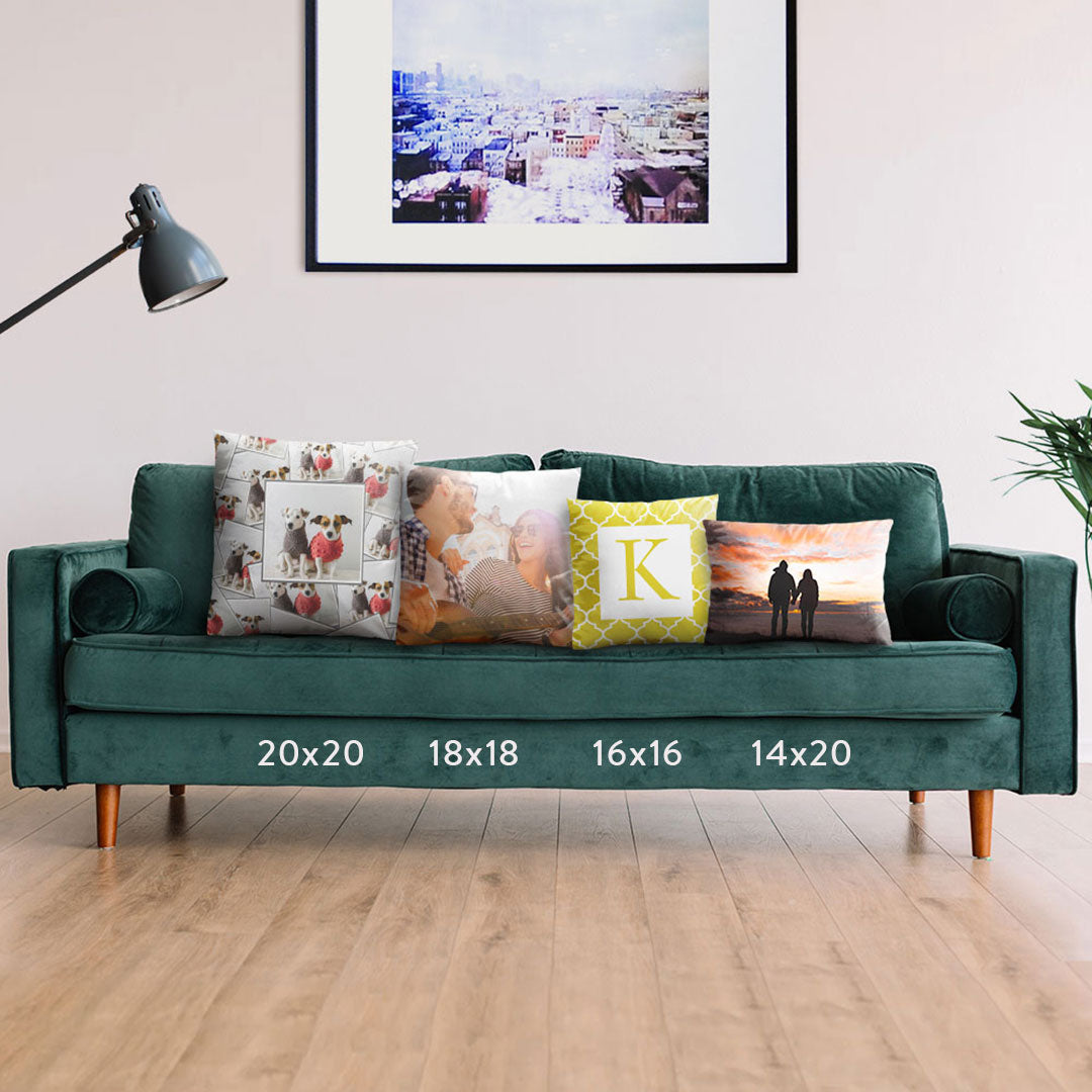 Throw Pillow - Overlap Border (Multiple Options) img 3
