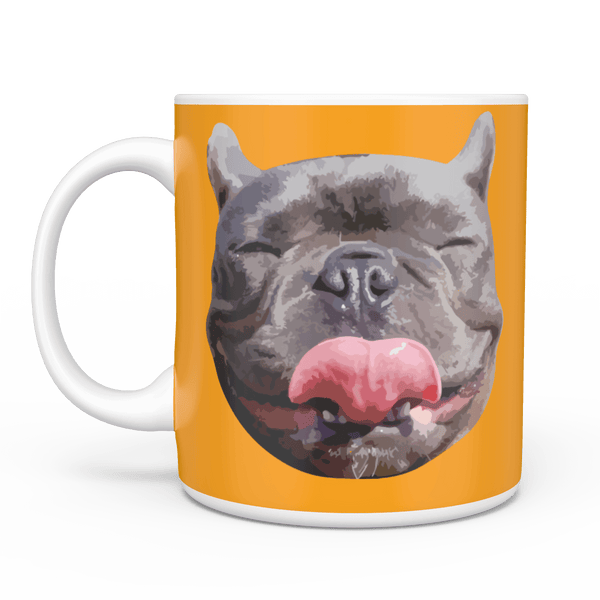 Custom Pet Portrait Mug, Dog Mug img 0