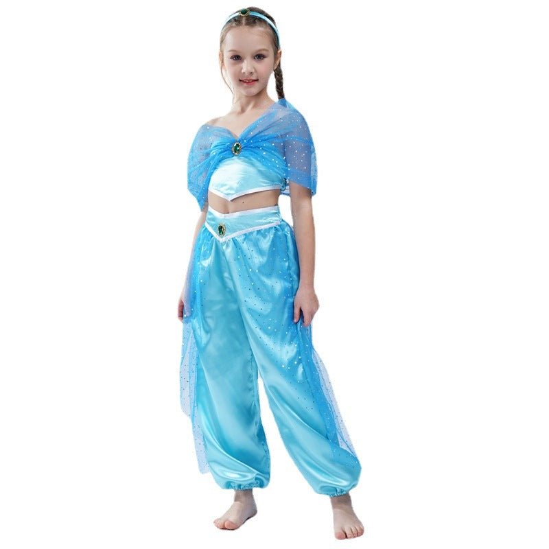 girl princess costume set for cosplay stage performance role play and halloween