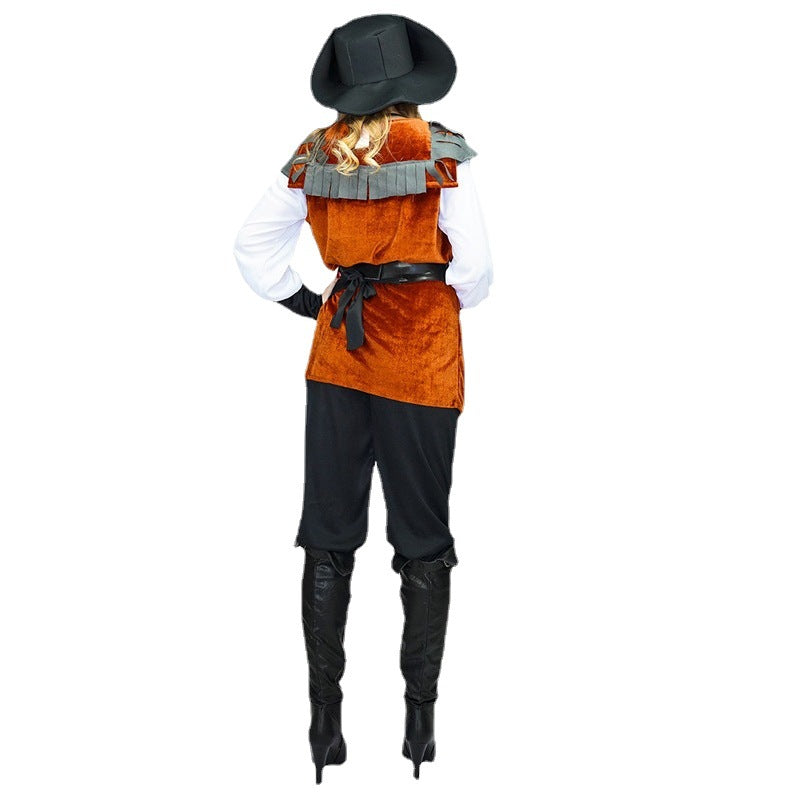 adult pirate cosplay costume for women halloween stage performance party outfit