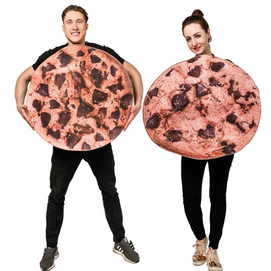 Costume de biscuit amusant pour adultes, tenue de spectacle pour Halloween, cosplay, fête