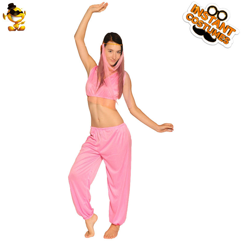 Disfraz de princesa árabe para mujer, para Halloween, cosplay, actuación en el escenario, vestido de fiesta