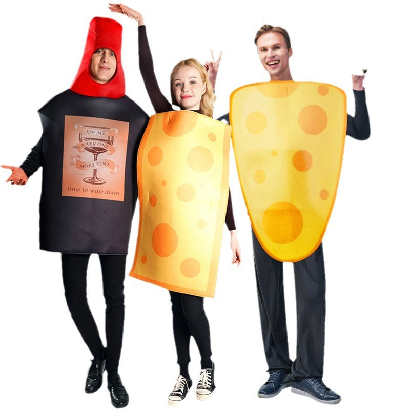 funny adult cosplay costume for Halloween party couples role play