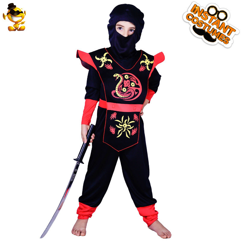 kids ninja costume for halloween cosplay role play childrens ninja outfit