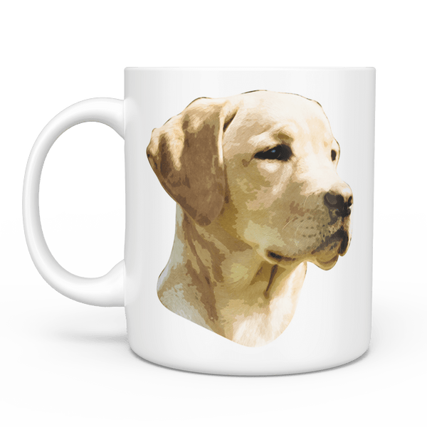 Custom Pet Portrait Mug, Dog Mug img 3