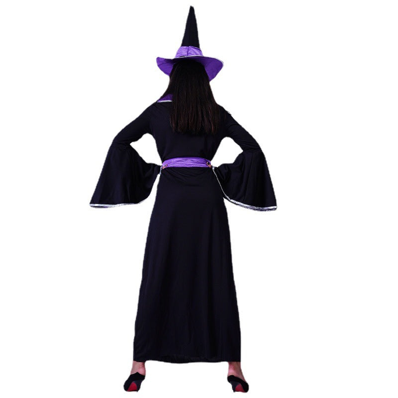 Witch Costume for Women Halloween Cosplay Party Stage Performance Outfit