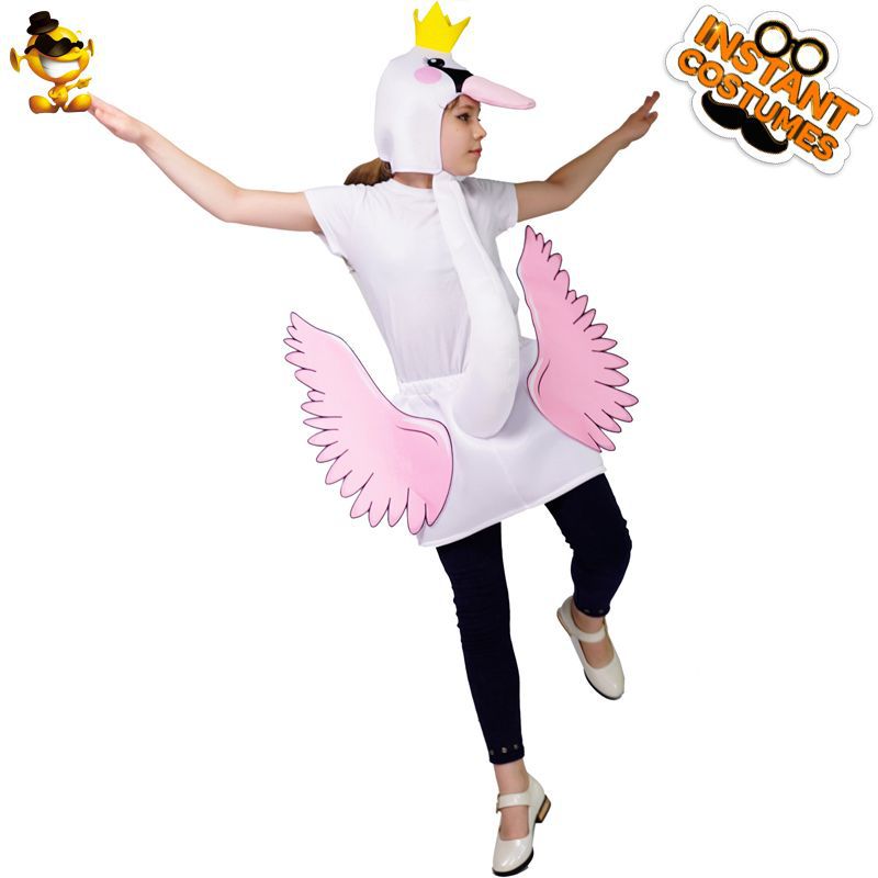 kids flamingo costume for halloween stage performance funny party outfit