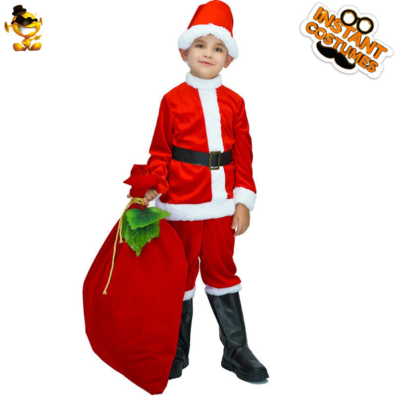 christmas costume for kids christmas cosplay outfit stage performance costume for children
