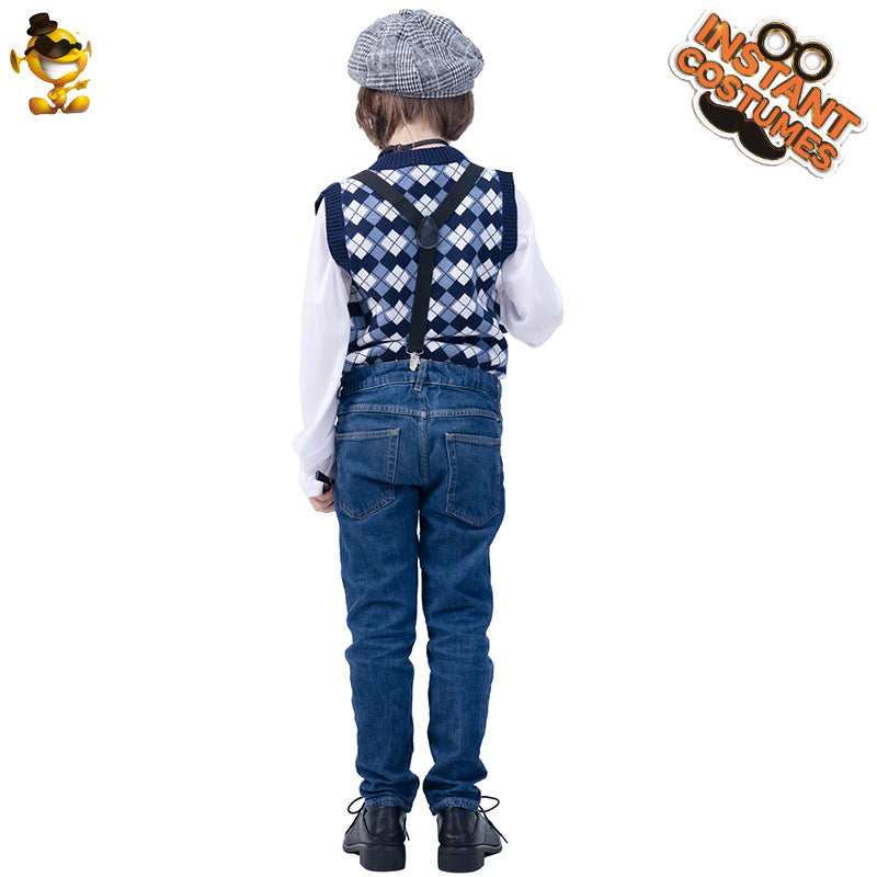 Halloween costume for kids and adults stage performance cosplay party outfit