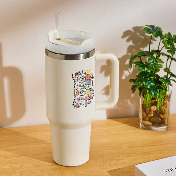 Personalized Teacher 40oz Tumbler Back to School Gift img 4