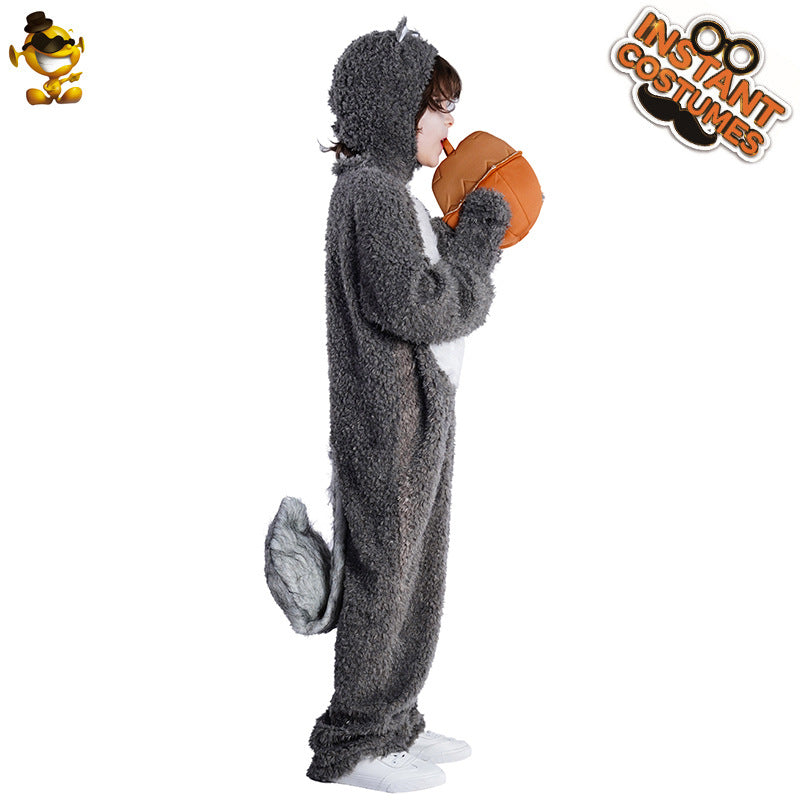 halloween squirrel costume for kids cosplay party stage performance