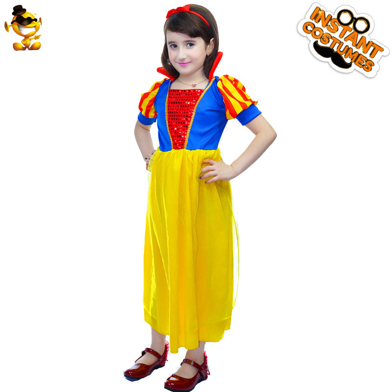 girls princess dress for halloween stage performance cosplay costume