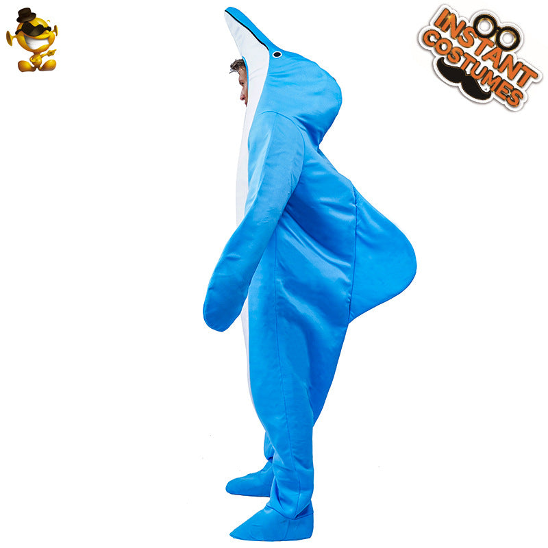 shark onesie costume for Halloween cosplay stage performance party role play masquerade
