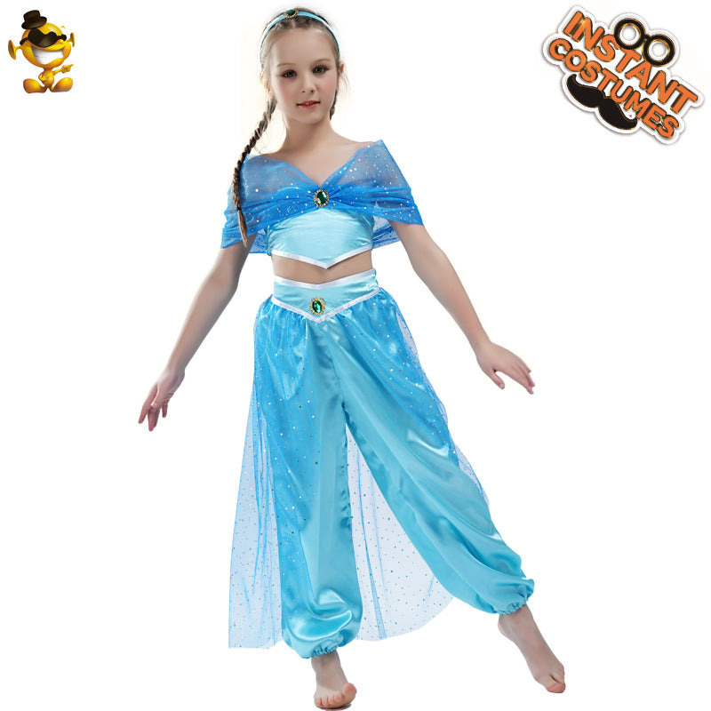 girl princess costume set for cosplay stage performance role play and halloween