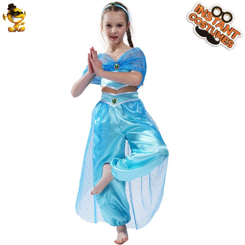 girl princess costume set for cosplay stage performance role play and halloween
