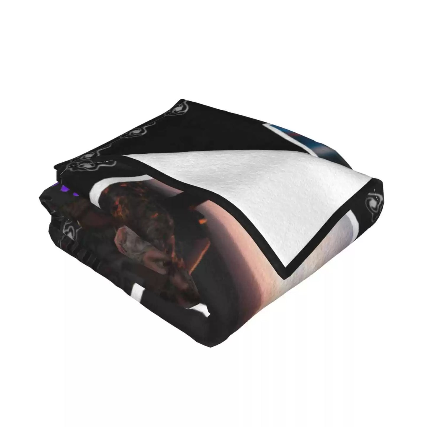 Custom Photo Name Blanket Black Myth Wukong Blanket img 2