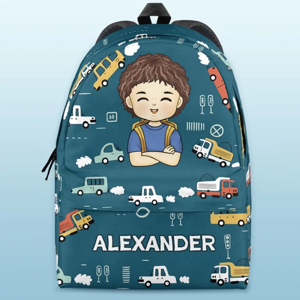 Personalized Kid Backpack - Back To School Gift For Kid img 1