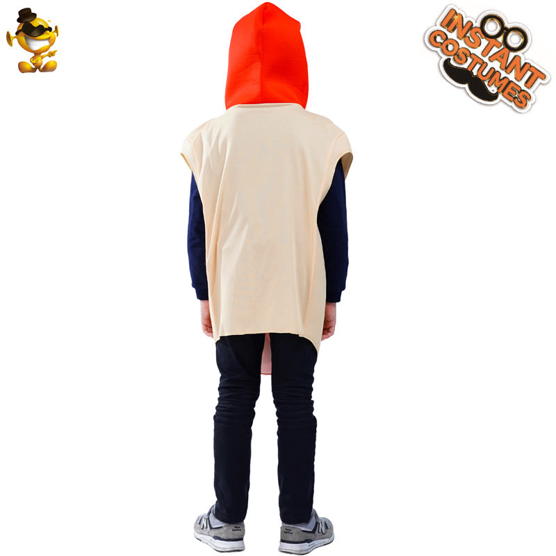 kids halloween hot dog costume funny food cosplay outfit for costume parties
