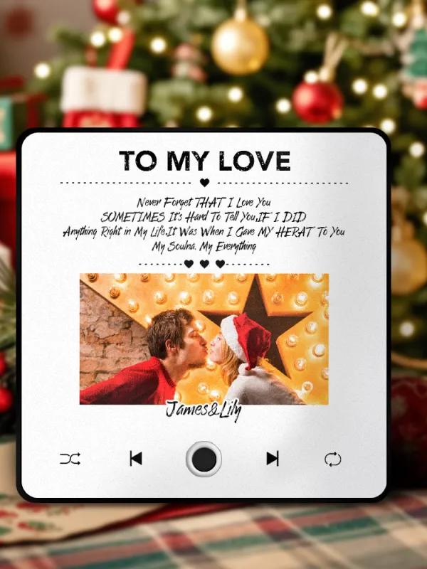 Music Fridge Magnet Couple Christmas Gift img 2