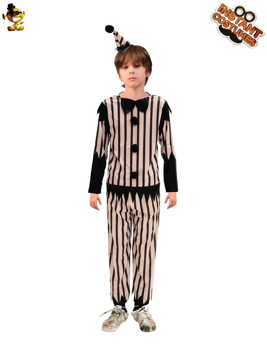 halloween clown costume family matching set for party cosplay stage performance