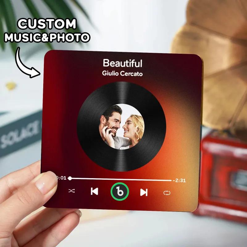 Personalized Album Fridge Magnet Music Fridge Magnet img 1