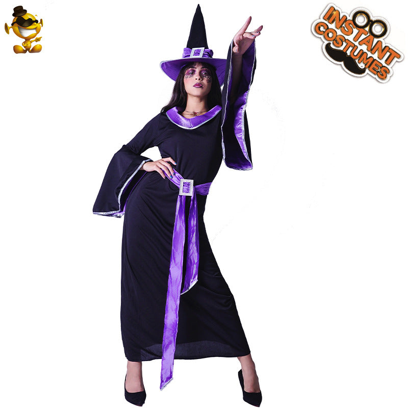 Witch Costume for Women Halloween Cosplay Party Stage Performance Outfit