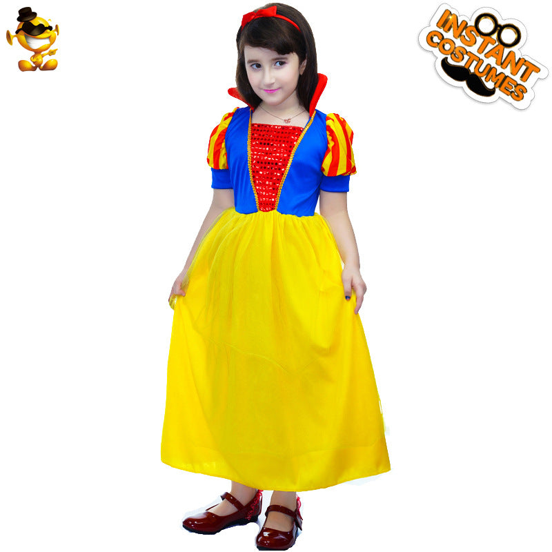 girls princess dress for halloween stage performance cosplay costume