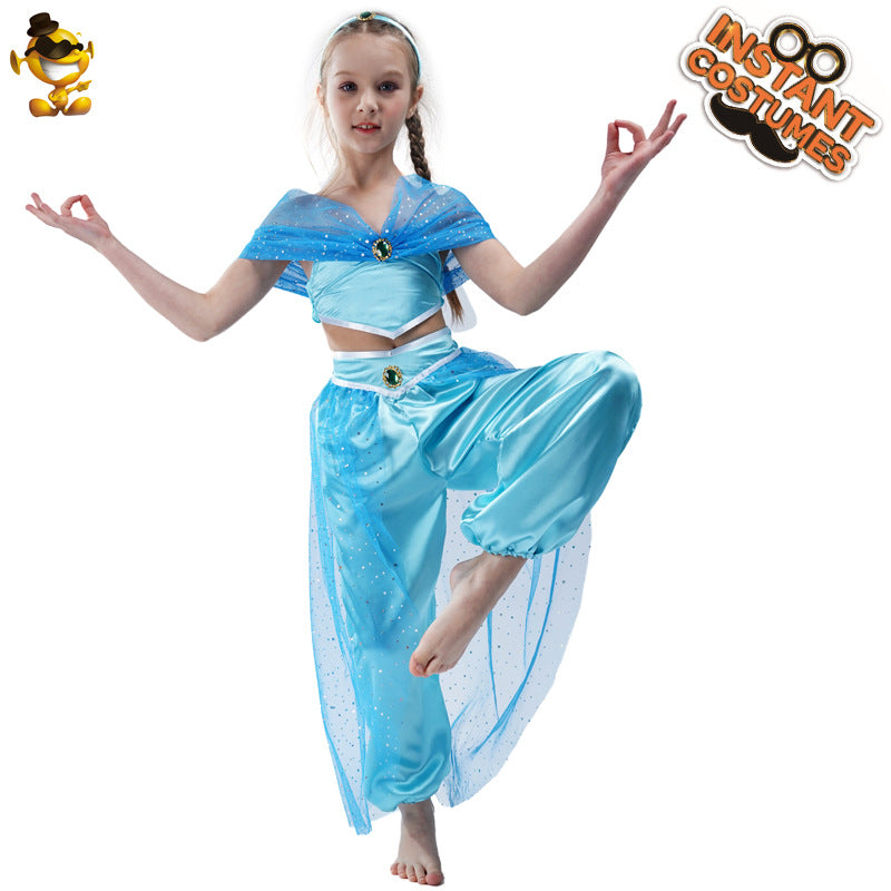 girl princess costume set for cosplay stage performance role play and halloween