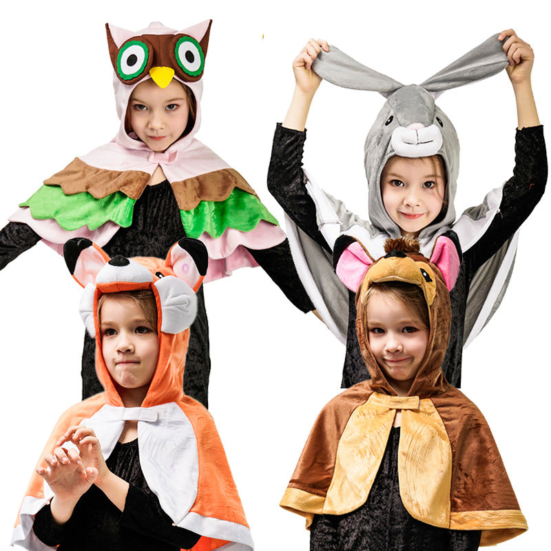 Disfraz de zorro para niños, ideal para cosplay, carnaval, presentaciones y fiestas de Halloween.