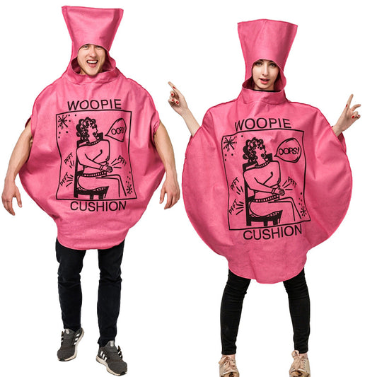 Costume d'Halloween drôle farce sac à pets combinaison performance sur scène tenue de cosplay