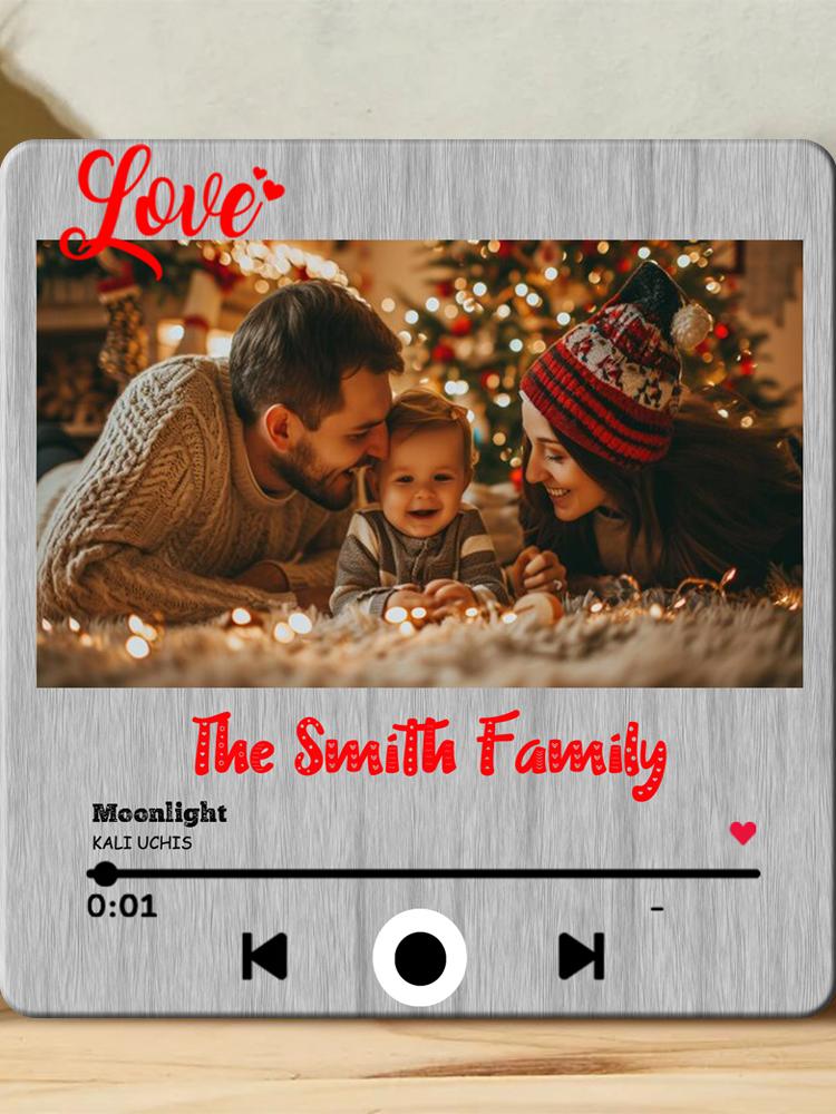 Music Fridge Magnet Personalized Family Photo Music Magnets img 3